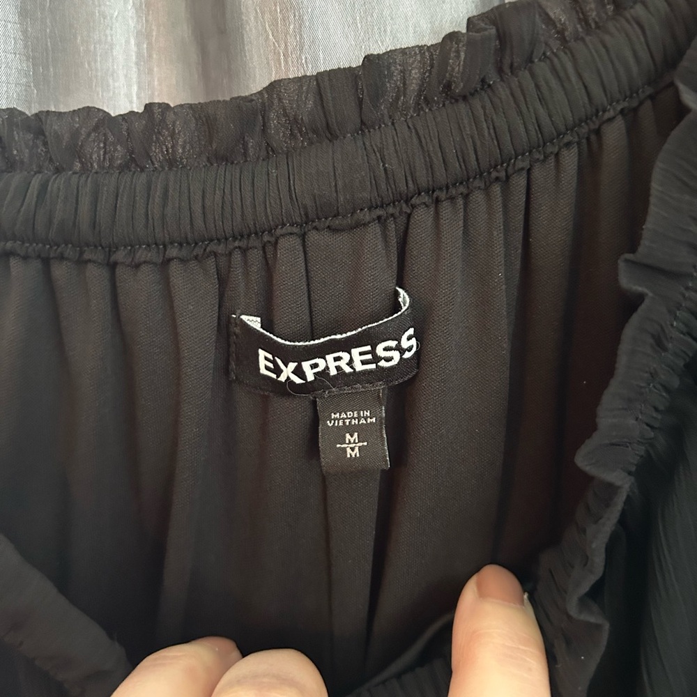 Express Black Maxi Dress - Picture 2 of 3